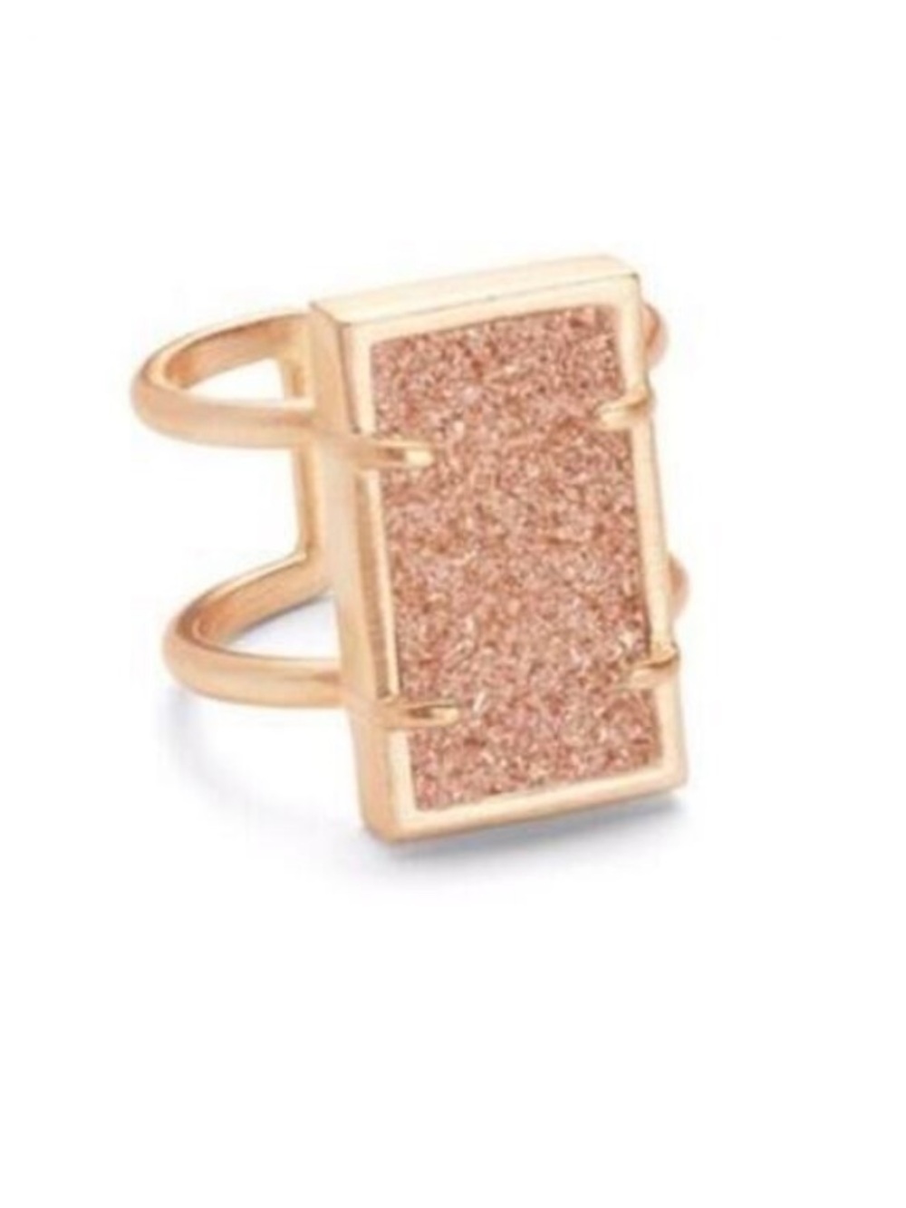 Kendra Scott Lennox Drusy Gold Plated Ring